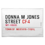 Donna M Jones STREET  Placemats