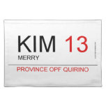 KIM  Placemats