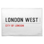 LONDON WEST   Placemats