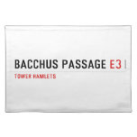 Bacchus Passage  Placemats