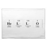 hello  Placemats