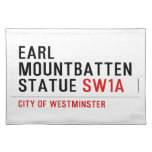 earl mountbatten statue  Placemats