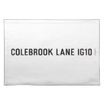 COLEBROOK LANE  Placemats