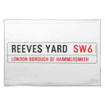 Reeves Yard   Placemats