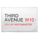 third avenue  Placemats