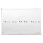 Keep Calm And Do  Science  Placemats