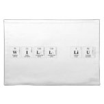 Will Liu  Placemats