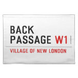 Back Passage  Placemats