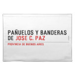 PaÑuelos y Banderas DE  Placemats