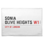 Sonia olive heights  Placemats