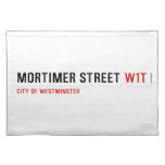 Mortimer Street  Placemats