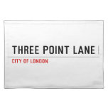 THREE POINT LANE  Placemats