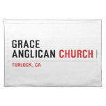 Grace ANglican  Placemats