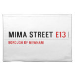 MIMA STREET  Placemats