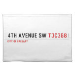 4th Avenue SW  Placemats