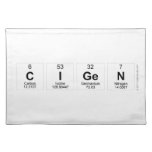 CiGen  Placemats
