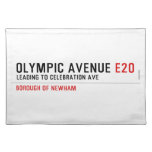 Olympic Avenue  Placemats