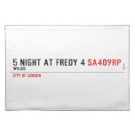 5 night at fredy 4  Placemats