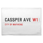 Cassper ave  Placemats
