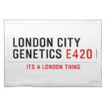 LONDON CITY  GENETICS  Placemats