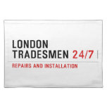 London Tradesmen  Placemats
