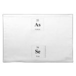 As
 
 Se  Placemats