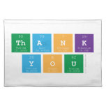 Thank
  You  Placemats