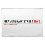 Gravenshaw Street  Placemats