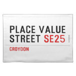 Place value Street  Placemats