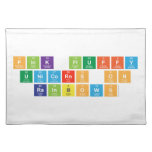 Pink Fluffy
 Unicorns ON
 Rainbows  Placemats