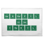 Ashraful
 Alam
 Shemul  Placemats