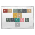 Nicklaus is turning 8  Placemats