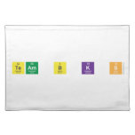 Team B K S   Placemats