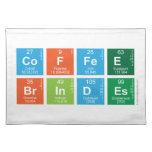 coffee 
 brindes  Placemats