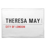 THERESA MAY  Placemats