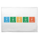 YUSUF  Placemats