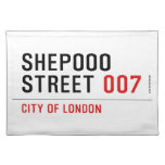 Shepooo Street  Placemats