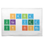 HABIA 
 UNA VEZ
 UN ATOMO  Placemats