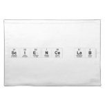 Science lab  Placemats