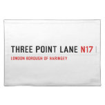 THREE POINT LANE  Placemats