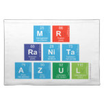 Mr
 RANITA 
 Azul  Placemats