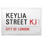 Keylia Street  Placemats