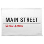 MAIN STREET  Placemats
