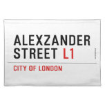 alexzander Street  Placemats