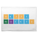 Happy 
 Holidays   Placemats
