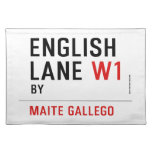 English Lane  Placemats