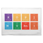 KOPI
 MURNI  Placemats