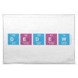 Dedew  Placemats