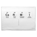 Carmi
   Placemats