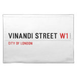 VINANDI STREET  Placemats